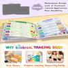 Baobrava Preschool Learning Activities, 37 Themes Tracing Activity Books Ages 3-8, Toddler Handwriting Practice, Letter Tracing, Kindergarten Workbooks, Travel Game for Trip, Christmas Birthday Gifts view 2