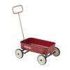 PULA-Wild 2-in-1 Kids' Pull-Along Wagon Toddlers Push Walker for 2.5-8 Adjustable Handlebar, Birthday Gifts Max Weight 33 lbs (Red) view 1