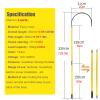 Rescue Hook Portable Emergency Rescue Pole 2 Pack Electrical Safety Rescue Pole, 10 45 110 220 KV High Voltage Emergency Life-Saving Tools for Fire Electrician, Anti-Electrocution Body Pulling Hooks(3 view 3