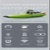 Actualia TurboJet RC Speedboat with LED Lights, 30KM/H High-Speed Remote Control Boat, 2.4G 200m Range, Waterproof Jet-Powered Racing Boat for Pools & Lakes view 4