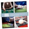 DOITOOL Acrylic Poker Chips Storage Box Lid 200-Count Organizer Tray for Poker Chips view 3