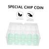 DOITOOL Acrylic Poker Chips Storage Box Lid 200-Count Organizer Tray for Poker Chips view 4