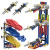 Domoni 3-Tier Garage Adjustable Angle Display Stand Compatible with Speed Champions 77243 77251 76917 Holder&More - Building Kit for Kids & Collectors view 4