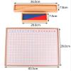 LLTCMAOYI Montessori Early Education Computer Board Teaching AIDS, Addition, Subtraction, Multiplication and Division Four Sets view 3