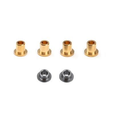 6pcs 144001 144002 144010 124007 124016 124018 124019 Metal 6x5.2mm 6x2.7mm Flange Sleeve Bushing RC Car Spare Parts