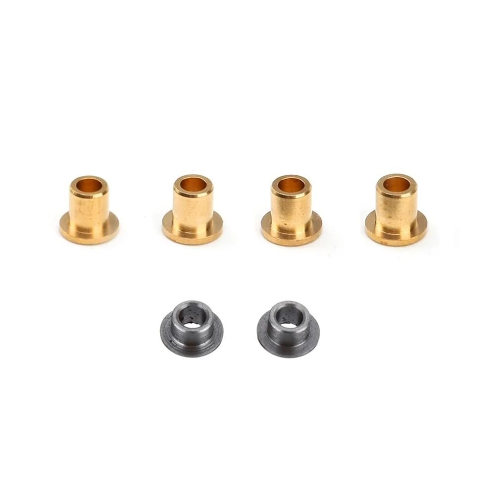6pcs 144001 144002 144010 124007 124016 124018 124019 Metal 6x5.2mm 6x2.7mm Flange Sleeve Bushing RC Car Spare Parts