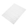 VILLFUL 10sheets Stamps Collecting Pages Break Resistance Stamp Holder for Binder Coin Collectors Album Pages Storage Pocket view 1