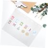 VILLFUL 10sheets Stamps Collecting Pages Break Resistance Stamp Holder for Binder Coin Collectors Album Pages Storage Pocket view 3