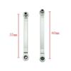 D90 D96 MN98 MN99S MN45 Metal Chassis Link Rod Pull Rod Tie Rod Linkage RC Car Upgrades Parts Accessories(Black) view 3