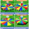 NPQPNAFC Play Parachute Kids Outdoor Activities - Parachute Game, Children's Physical Training Parachute Games, Garden/Lawn/Beach/Backyard Games(3m/9.8ft) view 3