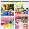 NPQPNAFC Play Parachute Kids Outdoor Activities - Parachute Game, Children's Physical Training Parachute Games, Garden/Lawn/Beach/Backyard Games(3m/9.8ft) view 4