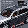 1/24 Scale Benz GLS600 SUV Toy Car, Zinc Alloy Diecast Car Model with Sound Light and Pull Back Function, Collectible Children's Toy Vehicles for Boys Adults Gift view 4