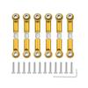 1/18 RC Car Upgrades Parts Accessorie A959 A959-B A949 A969 A979 K929 Metal Front Rear Tie Rod Linkage Servo Link Rod Set(Red) view 3