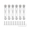 1/18 RC Car Upgrades Parts Accessorie A959 A959-B A949 A969 A979 K929 Metal Front Rear Tie Rod Linkage Servo Link Rod Set(Red) view 4