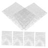 VILLFUL 6sheets Transparent Storage Album Pages Organizer for Stamp Collectors for Collecting Enthusiasts view 1
