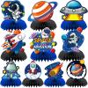 10 Pcs Space Party Decorations,Double Sided Space Centerpieces Space Party Favors for Birthday Home Outside Space Planet Themed Supplies view 1
