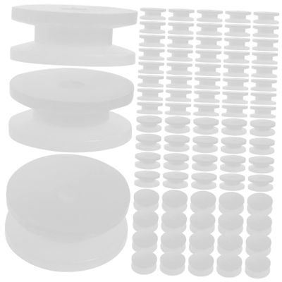 BESPORTBLE 100pcs Plastic Pulley Wheel 9.3mm Diameter for DIY Models Rc Toys Low Resistance Gear