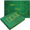 J3DFGFLR Portable Poker Table Top Poker Table Cloth Layouts Tablecloth Felt 10 Players Poker Mat 18090Cm Poker Pad Fun Game Night Supplies - Cool Casino Gift for Kid view 2