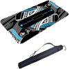 Portable Poker Table Top 70" X 35" Portable Rubber Foam Poker Tabletop Layout Mat Texas Holdem Poker Mat with Carrying Bag Poker Games Fun Game Night Supplies - Cool Casino Gift for Kid ( 35*70inch) view 1