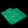 J3DFGFLR Portable Poker Table Top Poker Tablecloth 10 Players Poker Mat Layouts Table Cloth Tabletop Casino Felt Fun Game Night Supplies - Cool Casino Gift for Kid view 2