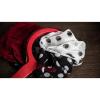 blue-ther Repeat Zipper Change Bag Black and White dots Magic Tricks Silks gimmicks Magician Make Things Appear Props (only Silk) view 1