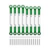 C14 C24 MN D90 MN99S Metal Chassis Link Rod Pull Rod Tie Rod Linkage RC Car Upgrades Parts Accessories(Green) view 1