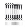 C14 C24 MN D90 MN99S Metal Chassis Link Rod Pull Rod Tie Rod Linkage RC Car Upgrades Parts Accessories(Green) view 2