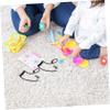 GALPADA 2sets Boy Girl Detective Earphone Mic Playthings of Realistic Props for Boy Girl Safe and Engaging Pretend Toys for Boys and Girls for Detective Costume and Imaginative Play view 4