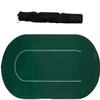 Portable Poker Table Top 1.8 X 0.9M Foldable Poker Card Tabletop Layout Portable Anti-Slip Rubber Board Game Mat Felt Game Table Fun Game Night Supplies - Cool Casino Gift for Kid (Color : C) view 1