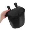 Abaodam Lightweight Stroller Organizer Bag with Cup Holder Versatile Hanging Storage for Essentials Easy to Install for Diapers Bottles and Wipes view 4
