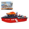 Actualia 1:32 Scale RC Rescue Boat, 2.4G Remote Control Electric Watercraft, 8KM/H High-Speed Simulation Waterproof Racing Boats Model Adults Gift for Pools & Lakes view 1