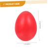 ABOOFAN Easter Egg Decorations 10 Handmade Wooden Eggs Red Easter Egg Dye Kit view 2