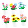 ARTIBETTER 4pcs Flower Plant Kit for Boys and Girls Creative Small Potted Plant Craft Flower Accessories for Educational Fun and Family Bonding Activities view 2