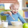 3-Piece Silicone Baby Feeding Spoons with Hygienic Travel Case, First Stage Infant Spoons, Soft-Tip Easy on Gums, Baby Training Spoon,Infant Utensils Feeding Supplies,Dishwasher & Boil-proof view 4
