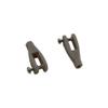 5PCS RC Airplane Servo Linkage Rod Clevis Coupler U-Shaped Nylon Clamp with Screws for RC Plane Helicopter DIY Model Aircraft Pushrod Connecting Part (for 2.5mm Rod Gray) view 2
