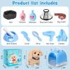 Cleboen 14pcs Robot Dog Toys for Kids Girls Boys 3-6, Realistic Electronic Interactive Plush Toy Dog with Walk & Bark, Pretend Play Puppy Pet Care Playset, 3 4 5 6 Year Old Girl Birthday Gift Ideas view 3