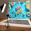 10x8 ft Summer Banner Pool Party Decorations Swimming Pool Party Party Decorations for Kids Beach Themed Birthday Baby Shower Party Supplies for Summer Holiday Indoor Outdoor view 3