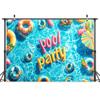 10x8 ft Summer Banner Pool Party Decorations Swimming Pool Party Party Decorations for Kids Beach Themed Birthday Baby Shower Party Supplies for Summer Holiday Indoor Outdoor view 4