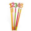 40 Pcs Number 0-9 Model Wooden Cute Learning HB Pencil/Creative Stationery/Student School Supplies/Children Gift view 4