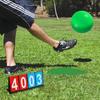 Fancemot Kickball Set with Bases and Ball - 8.5" Kickball, Rubber Throw Down Bases, Sports Traning Cones, 7" Pump and 14" Scoreboard - Perfect for Playground and Backyard Game view 3