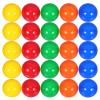 Operitacx 50PCS Colored Openable Raffle Balls 1.57 Inch Small Plastic Lottery Balls Perfect for Parties,Bingo Night,Voting Bingo and Table Activities Lightweight Set view 1