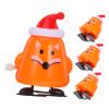 LIFKOME 4pcs Christmas Wind-up Toys Adorable Desktop Clockwork Toys for Holiday Fun Stocking Stuffers for All Ages Festive Celebrations view 1