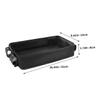 Abaodam Stroller Snack Tray Phone Holder for Boys and Girls Car Seat Versatile Wagon Seat Accessory Oxford Fabric Tray Black view 2