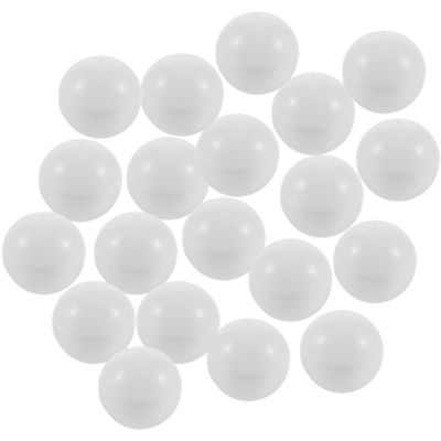 Operitacx 1.57 Inch Openable Plastic Raffle Balls Hollow Design for Party Games Festival Events Reusable Lottery Balls