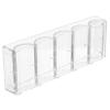BESPORTBLE Wear-Resistant Poker Chip Box Portable Poker Chip Holder Tray Plastic Storage Organizer view 1