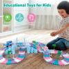 Car Toys for Kid 4-6, 194 PCS Race Car Track for Kids Ages 4-8, Monster Truck 2+ Year Old Birthday Gift Toddler Cars Toy for 3+ Year Old Girl Boy view 2