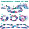 Car Toys for Kid 4-6, 194 PCS Race Car Track for Kids Ages 4-8, Monster Truck 2+ Year Old Birthday Gift Toddler Cars Toy for 3+ Year Old Girl Boy view 4