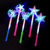 Hemoton 24pcs Snowflake Wands Led Princess for Celebrations Cosplay and Birthdays Fun Toys for Girls view 2