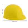 BESTonZON Realistic Construction Helmet Toy Yellow Boys and Girls Hard Hat Full Brim Safety Helmet for Dress up view 2