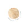 SKISUNO 2pcs Food Decision Dice Props Engraved Wooden Date Cubes Dinner Decision Entertainment Game Dice view 4
